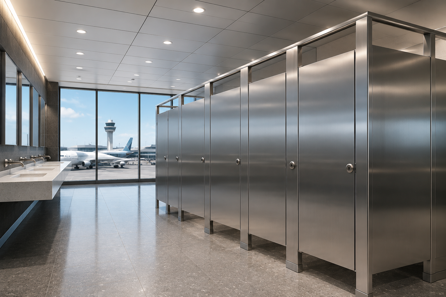 Stainless Steel Partition Systems