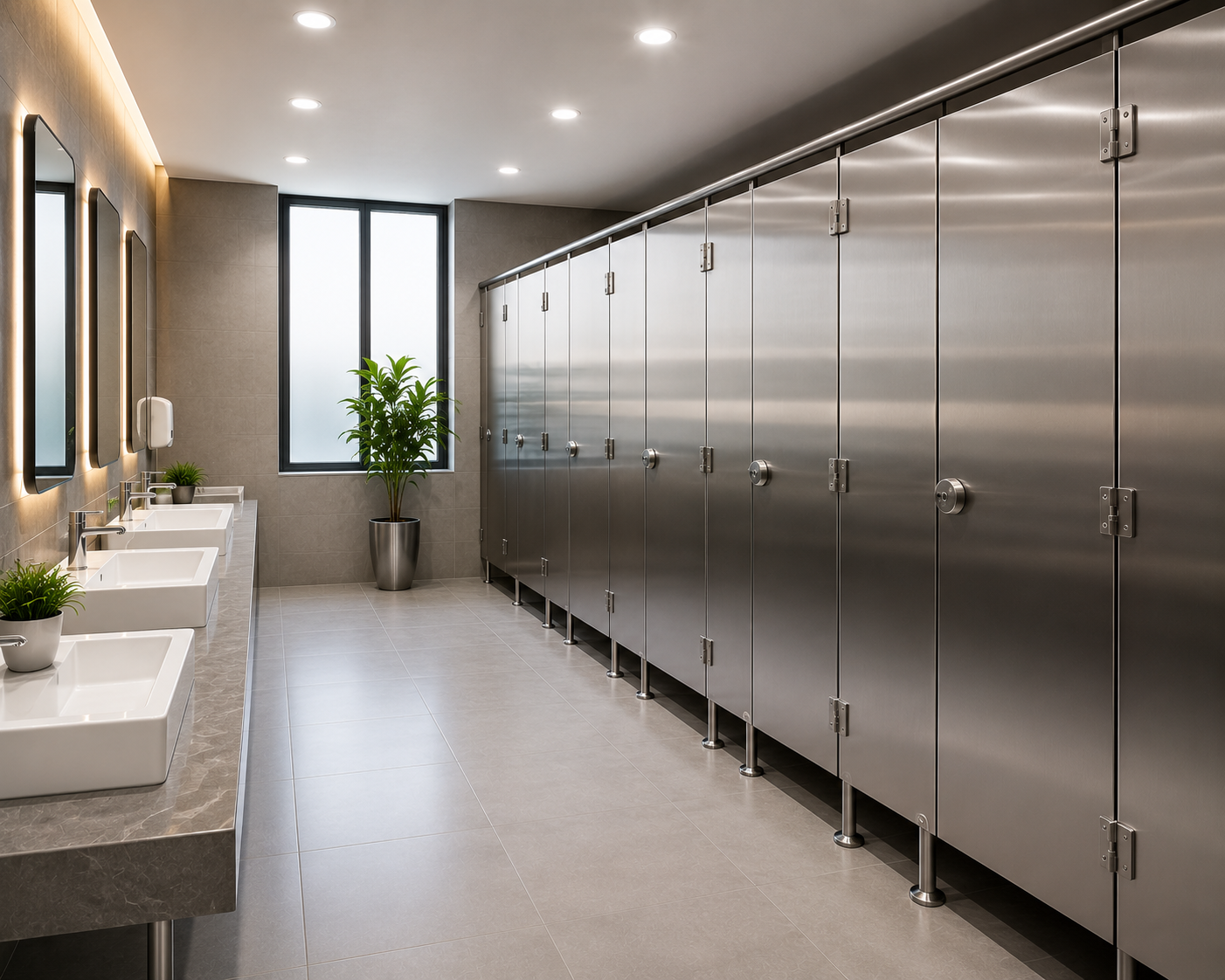 Stainless Steel Partition Systems